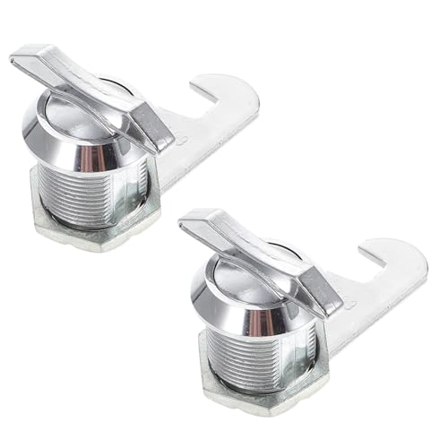Angoily 2 Stück Sicheres Multifunktionales Cabinet Lock Langlebiger Zinklegierung für Schränke Vitrinen und Aufbewahrungsboxen Rostfrei Stabil und Einfach zu Bedienen Angoily 2 Stück Sicheres Multifunktionales Cabinet Lock Langlebiger Zinklegierung für Schränke Vitrinen und Aufbewahrungsboxen Rostfrei Stabil und Einfach zu Bedienen von Angoily