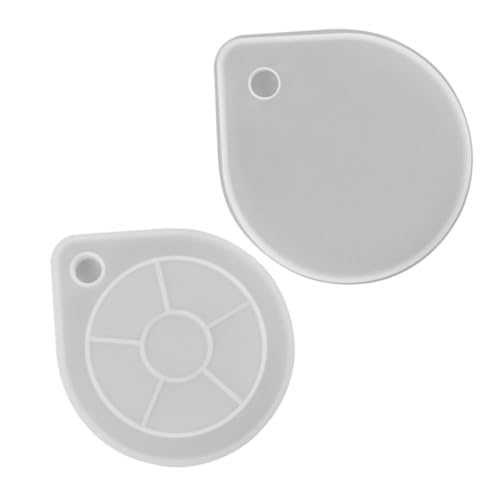 Angoily 2 Stück Silikon Epoxidharz Formen für DIY Untersetzer Gießform Lebensmittelechte Flexible Coaster Mold für Schmuckherstellung und Food Serving Plate Einfach zu Entformen Langlebig Angoily 2 Stück Silikon Epoxidharz Formen für DIY Untersetzer Gießform Lebensmittelechte Flexible Coaster Mold für Schmuckherstellung und Food Serving Plate Einfach zu Entformen Langlebig von Angoily