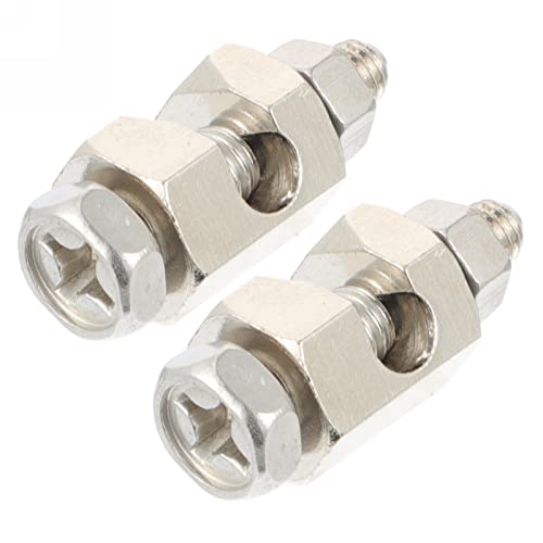 Angoily 2 Stück Solar Erdungsklemmen Kabel Clips für Modulverdrahtung Robuste Kabelhalter für Photovoltaik mit Schraubverstellung Angoily 2 Stück Solar Erdungsklemmen Kabel Clips für Modulverdrahtung Robuste Kabelhalter für Photovoltaik mit Schraubverstellung von Angoily