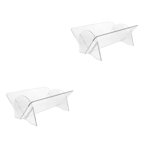 Angoily 2 Stück Stabiler Buchhalter Transparenter Bücherständer Praktischer Ablagekorb für Schreibtisch Bürobedarf Design für Effektive Aufbewahrung und Organisation Angoily 2 Stück Stabiler Buchhalter Transparenter Bücherständer Praktischer Ablagekorb für Schreibtisch Bürobedarf Design für Effektive Aufbewahrung und Organisation von Angoily