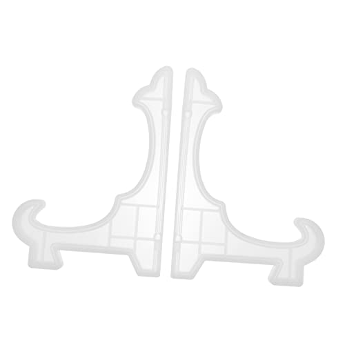 Angoily 2 Stück Teiliges DIY Silikonform für Epoxidharz Schmuck Display Rack Klappbar Wiederverwendbar für Schmuckaufbewahrung und Desktop Dekoration Angoily 2 Stück Teiliges DIY Silikonform für Epoxidharz Schmuck Display Rack Klappbar Wiederverwendbar für Schmuckaufbewahrung und Desktop Dekoration von Angoily
