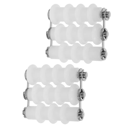 Angoily 2 Stück Teiliges Draht glätteisen Manuelles Schmuck drahtwerkzeug Präzise Metalldraht richtgerät für DIY projekte und Schmuckreparatur Tragbares Kunststoff Design Vielseitig für von Angoily