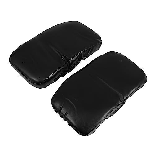 Angoily 2 Stück Teiliges Memory Schaum Armlehnenpolster für Bürostuhl Ergonomisches Ellbogenkissen Rutschfestes Armpolster für Büro Gaming und Esszimmerstühle von Angoily