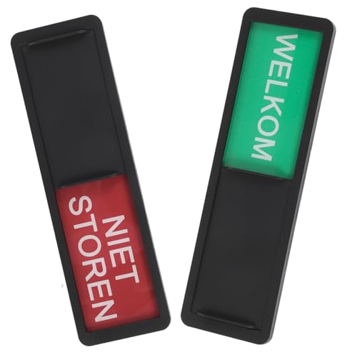 Angoily 2 Stück Teiliges Privacy Türschild mit Magnet schieber Do Not Disturb Anzeige Welcome Indikator für Büro Badezimmer und Konferenzräume Benutzerfreundlich Leicht und Modern Angoily 2 Stück Teiliges Privacy Türschild mit Magnet schieber Do Not Disturb Anzeige Welcome Indikator für Büro Badezimmer und Konferenzräume Benutzerfreundlich Leicht und Modern von Angoily