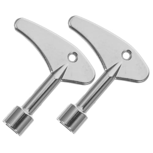 Angoily 2 Stück Teiliges Universalschlüssel Dreieck Elevator Schlüssel aus Langlebiger für Schaltschränke Wasserzähler und Elektrische Zähler Kompatibel mit Vielfältigen Aufzugsmodellen von Angoily