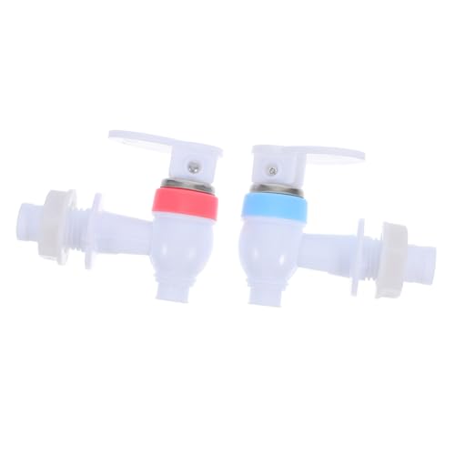 Angoily 2 Stück Teiliges Wasserhahn Ersatz für Wasserspender mit Schraubanschluss Rote und Blaue Regler für Heißes und Kaltes Wasser Einfache Installation Wiederverwendbar Passend für Angoily 2 Stück Teiliges Wasserhahn Ersatz für Wasserspender mit Schraubanschluss Rote und Blaue Regler für Heißes und Kaltes Wasser Einfache Installation Wiederverwendbar Passend für von Angoily