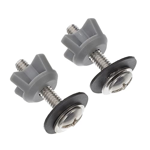 Angoily 2 Stück Teiliges Wc sitz Befestigungsschrauben Metall Toilettensitz Schrauben mit Langlebiger Verarbeitung Einfache Montage Kompatibel für Wc Sitz und Spülkasten Befestigung Angoily 2 Stück Teiliges Wc sitz Befestigungsschrauben Metall Toilettensitz Schrauben mit Langlebiger Verarbeitung Einfache Montage Kompatibel für Wc Sitz und Spülkasten Befestigung von Angoily