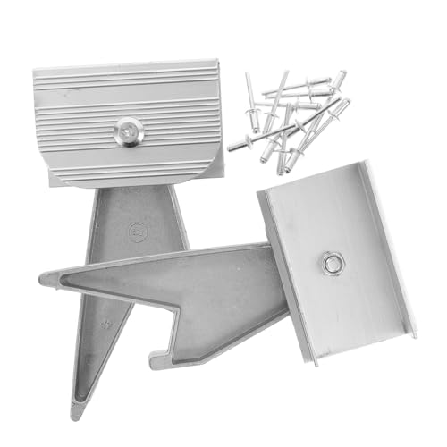 Angoily 2 Stück Teleskopleiter Zubehör Aluminiumlegierung Stabilizer für Klappleitern Einfache Installation Sicherer Halt Geeignet für Zuhause und Baustelle von Angoily