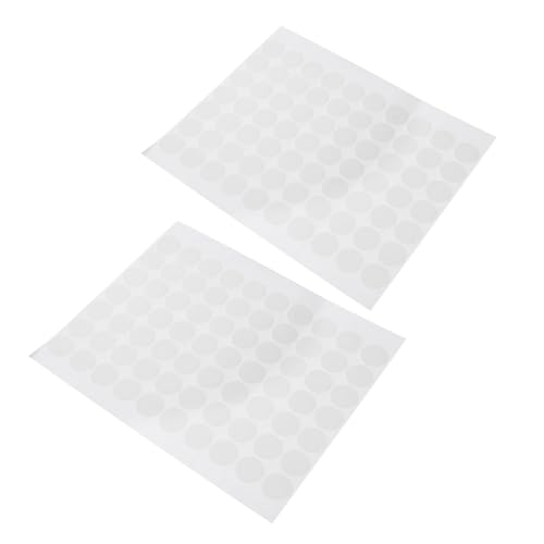 Angoily 2 Stück Transparente Acryl Doppelseitige Wasserdichte Klebepunkte Starke Haftkraft Selbstklebend Für Holz Glas Reparatur und Bastelbedarf von Angoily