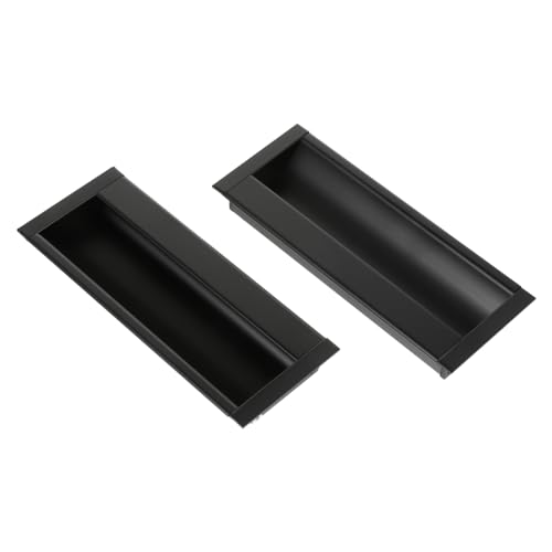 Angoily 2 Stück Versteckter Türgriff Türgriffe Kleiderschrank Schubladen ziehen zieht garderobenschrank unsichtbare Schubladengriffe unsichtbarer Türgriff Aluminiumlegierung Schwarz Angoily 2 Stück Versteckter Türgriff Türgriffe Kleiderschrank Schubladen ziehen zieht garderobenschrank unsichtbare Schubladengriffe unsichtbarer Türgriff Aluminiumlegierung Schwarz von Angoily