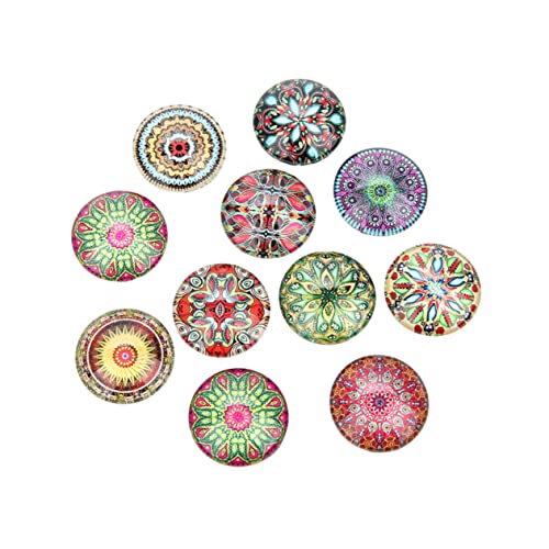 Angoily 20 Stück DIY Patches mit Bunten Sonnenblumen Mustern Runde Cabochons für Schmuckdesign und Bastelprojekte Gemischte Styles Angoily 20 Stück DIY Patches mit Bunten Sonnenblumen Mustern Runde Cabochons für Schmuckdesign und Bastelprojekte Gemischte Styles von Angoily