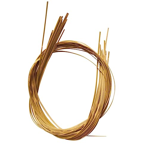 Angoily 20 Stück DIY Rattan Webbing Lange Weidenbänder für Korbflechterei für Möbel und Bastelprojekte Natürliches Material und Weich Angoily 20 Stück DIY Rattan Webbing Lange Weidenbänder für Korbflechterei für Möbel und Bastelprojekte Natürliches Material und Weich von Angoily