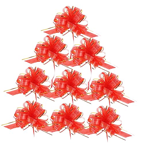 Angoily 20 Stück Große Rote Geschenkbox Pull Bows Blumen Schleifen Hochzeitsdeko und Festliche Verpackungen Angoily 20 Stück Große Rote Geschenkbox Pull Bows Blumen Schleifen Hochzeitsdeko und Festliche Verpackungen von Angoily