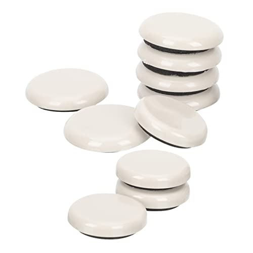 Angoily 20 Stück Möbelgleiter Selbstklebend rutschfeste Möbelpads für Stuhl Tisch Sofa Geräuschdämpfend Bodenschutz für Teppich und Hartböden Rund Verschleißfest von Angoily