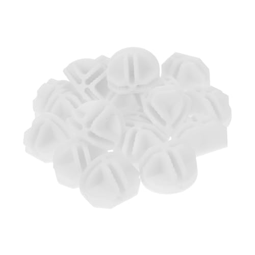 Angoily 20 Stück Teiliges DIY Cube Organizer Verbinder Vielseitige Verbindungsstücke für Kleiderschränke Schuhregale Haustierkäfige Schnelles Einrasten Langlebig und Farbbeständig von Angoily