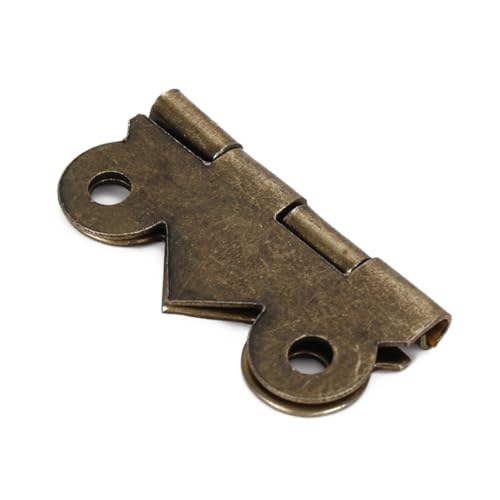 Angoily 20 Stück Teiliges Mini Eisen Scharnier in Bronze Vintage Box Butt Scharniere Robuste Klappscharniere für Schmuckkästen Modellbau und Möbelreparatur Angoily 20 Stück Teiliges Mini Eisen Scharnier in Bronze Vintage Box Butt Scharniere Robuste Klappscharniere für Schmuckkästen Modellbau und Möbelreparatur von Angoily
