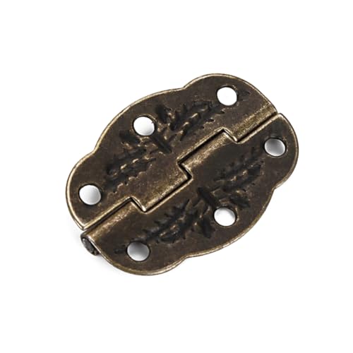 Angoily 20 Stück Teiliges Mini möbelscharnier aus Langlebigem Eisen Bronzefarben für Schmuckkästen Modellbau Aufbewahrungsboxen Vielseitig Einsetzbar bei Heim Bastelprojekten Angoily 20 Stück Teiliges Mini möbelscharnier aus Langlebigem Eisen Bronzefarben für Schmuckkästen Modellbau Aufbewahrungsboxen Vielseitig Einsetzbar bei Heim Bastelprojekten von Angoily