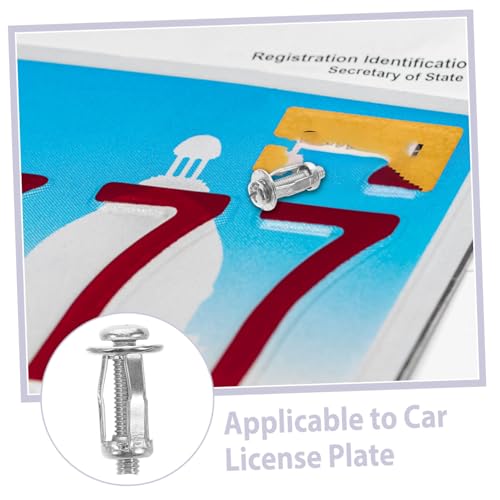 Angoily 20 Stück Teiliges Petal Expansion Bolts aus Metall Hohler Hohlraumdübel für Auto Kennzeichenmontage Stabile und Sichere Blütenblatt Muttern mit Einzigartigem Design für Dünne Angoily 20 Stück Teiliges Petal Expansion Bolts aus Metall Hohler Hohlraumdübel für Auto Kennzeichenmontage Stabile und Sichere Blütenblatt Muttern mit Einzigartigem Design für Dünne von Angoily