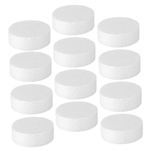 Angoily 20 Stück Teiliges Weißes DIY Schaumstoff Zylinder Leichte Sichere Bastelblöcke für Malerei Modellierung Schulprojekte und Kreative Dekorationen Angoily 20 Stück Teiliges Weißes DIY Schaumstoff Zylinder Leichte Sichere Bastelblöcke für Malerei Modellierung Schulprojekte und Kreative Dekorationen von Angoily