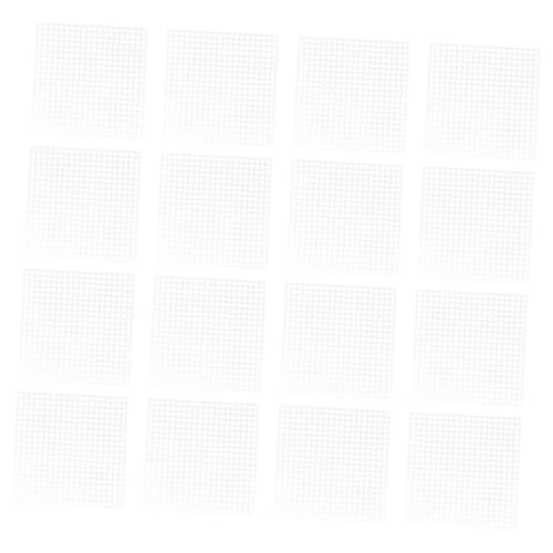 Angoily 20 Stück Weiße Kunststoff Mesh Sheets Langlebiges Wiederverwendbares Mesh für Maskenaugen für Fursuits Cosplay Requisiten und DIY Tiermasken Angoily 20 Stück Weiße Kunststoff Mesh Sheets Langlebiges Wiederverwendbares Mesh für Maskenaugen für Fursuits Cosplay Requisiten und DIY Tiermasken von Angoily