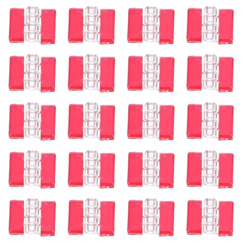 Angoily 20 Stück selbstklebende Schrankscharniere aus Acryl – transparentes doppelseitiges Klebeband, durchsichtiger kleiner Scharnierriegel – für Schränke, Gefrierschränke, Kleiderschränke, Angoily 20 Stück selbstklebende Schrankscharniere aus Acryl – transparentes doppelseitiges Klebeband, durchsichtiger kleiner Scharnierriegel – für Schränke, Gefrierschränke, Kleiderschränke, von Angoily