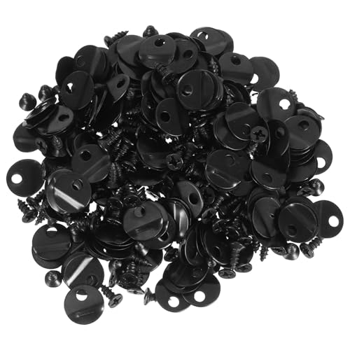 Angoily 200 Sets Bild-Drehknopfverschlüsse mit Schrauben, 5 x 8 mm, Eisen-Fotorahmen-Hardware-Clips für Bilderrahmen-Rückseite, Gemälde, Poster-Zubehör Angoily 200 Sets Bild-Drehknopfverschlüsse mit Schrauben, 5 x 8 mm, Eisen-Fotorahmen-Hardware-Clips für Bilderrahmen-Rückseite, Gemälde, Poster-Zubehör von Angoily