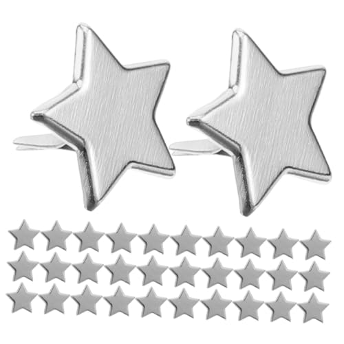 Angoily 200 Stück Metall Brads – Kleine Zweizackige Sternförmige Befestigungselemente Für DIY Projekte Papierbasteleien Stoff Und Schulkunstprojekte Angoily 200 Stück Metall Brads – Kleine Zweizackige Sternförmige Befestigungselemente Für DIY Projekte Papierbasteleien Stoff Und Schulkunstprojekte von Angoily