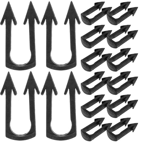 Angoily 200 Stück Pflanzenclips aus PVC für Garten und Kletterpflanzen Leichte Langlebige Befestigungsklammern zur Pflanzenfixierung Einfach in Erde Einzusetzen für Zimmerpflanzen und von Angoily