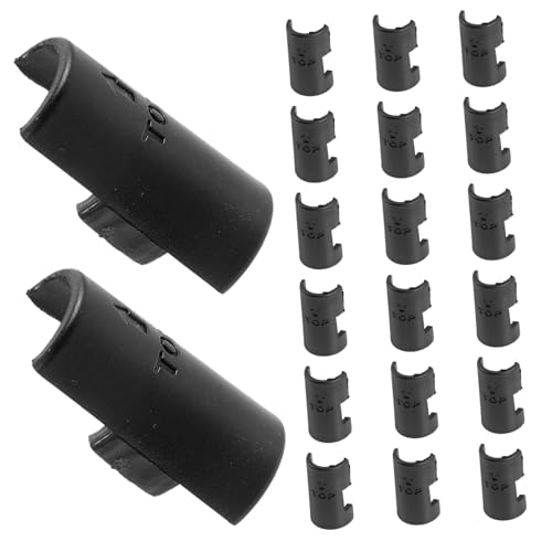 Angoily 24 Stück Teiliges Drahtregal Befestigungsclip Halbrund Regalhalter mit Sicherungsmechanismus Stabile Regalklammern für Schränke und Ablagen Austauschbare Drahtregalclips gegen Angoily 24 Stück Teiliges Drahtregal Befestigungsclip Halbrund Regalhalter mit Sicherungsmechanismus Stabile Regalklammern für Schränke und Ablagen Austauschbare Drahtregalclips gegen von Angoily