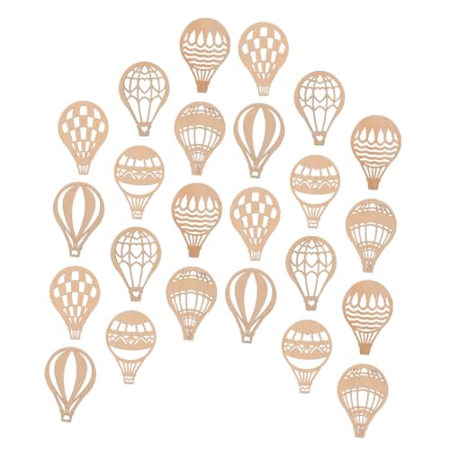 Angoily 24 Stück Teiliges Holzscheiben in Heißluftballon form Unbehandelte Holz ausschnitte für DIY Malprojekte Kinderfreundlich Vielseitige Heimdekoration Bemalbare Holz deko für Angoily 24 Stück Teiliges Holzscheiben in Heißluftballon form Unbehandelte Holz ausschnitte für DIY Malprojekte Kinderfreundlich Vielseitige Heimdekoration Bemalbare Holz deko für von Angoily