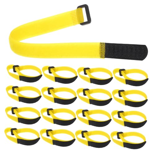 Angoily 24 Stück Verstellbare Kabelbinder aus wiederverwendbarem Textilband Robuste Vielseitige Fixierbänder für Kabelmanagement Drahtorganisation und Sichere Aufbewahrung von Angoily 24 Stück Verstellbare Kabelbinder aus wiederverwendbarem Textilband Robuste Vielseitige Fixierbänder für Kabelmanagement Drahtorganisation und Sichere Aufbewahrung von von Angoily