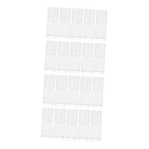 Angoily 25 Stück Duft Kerzen Box Für Bienenwachs Behälter Schmelzen Herstellung Wachs Schmilzt Formen Wachs Muscheln Masse Muschelwachs Schmilzt Wachsschmelze Verpackung PVC Transparent Angoily 25 Stück Duft Kerzen Box Für Bienenwachs Behälter Schmelzen Herstellung Wachs Schmilzt Formen Wachs Muscheln Masse Muschelwachs Schmilzt Wachsschmelze Verpackung PVC Transparent von Angoily