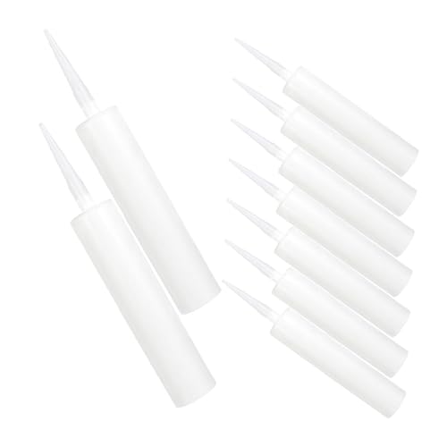Angoily 27 Stück Leere Schläuche Kleine Tuben Mit Weißer Dichtungsmasse Leere Dichtungsmasse Befüllbarer Mastix Befüllbare Dichtungstubes Befüllbare Angoily 27 Stück Leere Schläuche Kleine Tuben Mit Weißer Dichtungsmasse Leere Dichtungsmasse Befüllbarer Mastix Befüllbare Dichtungstubes Befüllbare von Angoily