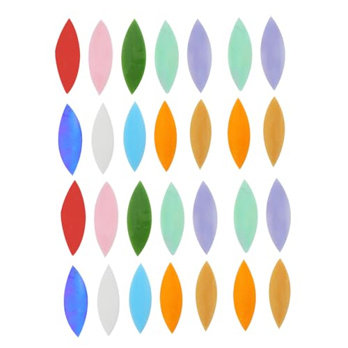 Angoily 28 Stück Teiliges Bunter Glasblätter für Diy Handwerk Geeignet für Mosaik Kunst Fotorahmen Blumentöpfe Hochzeiten Geburtstage und Mehr Angoily 28 Stück Teiliges Bunter Glasblätter für Diy Handwerk Geeignet für Mosaik Kunst Fotorahmen Blumentöpfe Hochzeiten Geburtstage und Mehr von Angoily