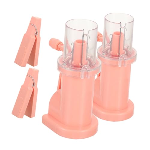 Angoily 2er-Set DIY-handstrick-webmaschine, Mini-flechtwerkzeug Mit Clip Zum Basteln, Tragbarer Kordelstricker Für Anfänger Und Profis von Angoily