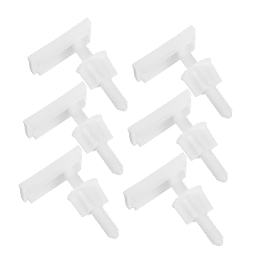 Angoily 3 Paar Toilettendeckel Befestigungsschrauben Toilettensitzschrauben Und Muttern Universal Toilettenschrauben Toilettensitz Befestigungsschrauben Toilettenschrauben Für Sitz von Angoily