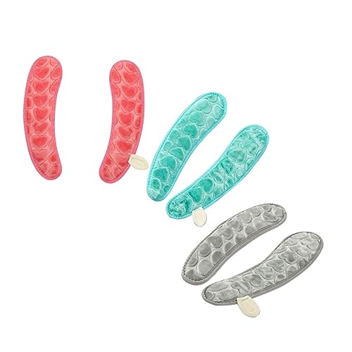 Angoily 3 Paare Toilleten Sitz Warme Toilettenmatte Dehnbare Toilettenabdeckung Weicher Toilettendeckel Toilettenauflagen Wc-sitzauflage Wc-sitzkissen Wc-sitzbezug Heizung Herzförmig Pu von Angoily