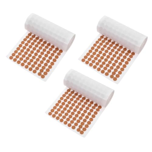 Angoily 3 Rollen Geräuschdämpfende Schutzpunkte für Küchenschränke und Badezimmermöbel Einfache Installation Lärmminderung und Langlebigkeit von Angoily