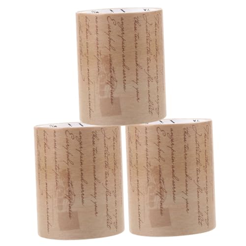 Angoily 3 Rollen Vintage Washi Tape mit Nostalgischem Muster Dekoratives Scrapbook Klebeband für DIY Handwerk Tagebuchgestaltung und Kreative Bastelprojekte Angoily 3 Rollen Vintage Washi Tape mit Nostalgischem Muster Dekoratives Scrapbook Klebeband für DIY Handwerk Tagebuchgestaltung und Kreative Bastelprojekte von Angoily