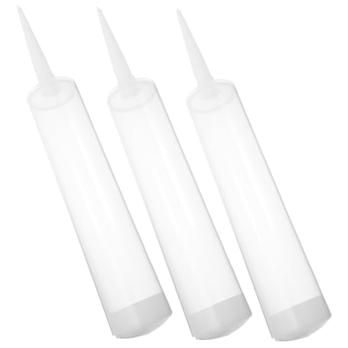 Angoily 3 Sätze Kunststoff Dichtstoff Tuben Wiederverwendbar Leicht und Kompakt für Reparaturen Risse Fliesen DIY Outdoor Notfall von Angoily