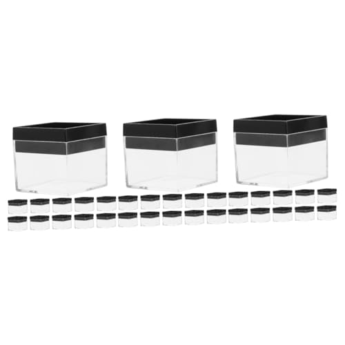 Angoily 3 Sätze Teiliges Transparente Mineralprobenbox Aufbewahrungsbox Für Steine Vitrine Für Mineralien Und Langlebig Zur Präsentation Und Aufbewahrung Von Sammlungen 12 Stücke * 3 von Angoily