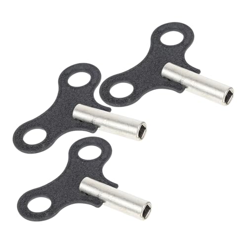Angoily 3 Stück Aufziehschlüssel Für Uhren Aufziehschlüssel Uhrenteile Uhren Funktionsmechanismus Uhrwerk DIY Retro Ersatz Kaminsims Uhrenschlüssel Antike Uhrenschlüssel von Angoily