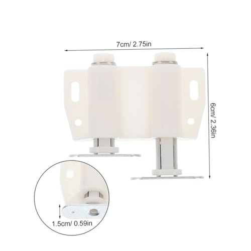 Angoily 3 Stück Magnetischer Push To Open Schranktürverschluss Unsichtbarer Druckverschluss mit Automatischer Rückstellung Starker Magnetschnäpper für Küchen Kleiderschrank und Innentüren Angoily 3 Stück Magnetischer Push To Open Schranktürverschluss Unsichtbarer Druckverschluss mit Automatischer Rückstellung Starker Magnetschnäpper für Küchen Kleiderschrank und Innentüren von Angoily
