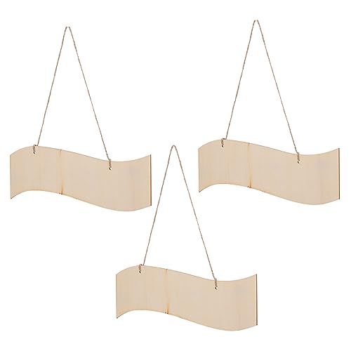 Angoily 3 Stück Teiliges DIY Holzschild Ungefertigte Hängende Holzplatten Blanke Holzschilder zum Bemalen und Basteln Vielseitige Dekoration für Türen Wände Fenster Kreative Holztafeln Angoily 3 Stück Teiliges DIY Holzschild Ungefertigte Hängende Holzplatten Blanke Holzschilder zum Bemalen und Basteln Vielseitige Dekoration für Türen Wände Fenster Kreative Holztafeln von Angoily