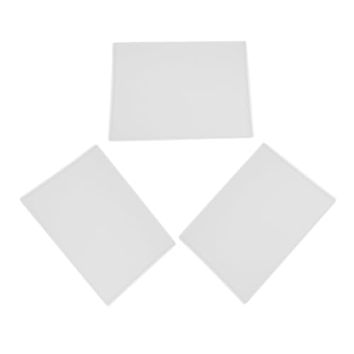 Angoily 3 Stück Teiliges Silikonform für DIY Tischuntersetzer Rutschfeste Dekorative Gießform für Platzsets Wiederverwendbar Vielseitig für Epoxidharz und Harzkunsthandwerk von Angoily