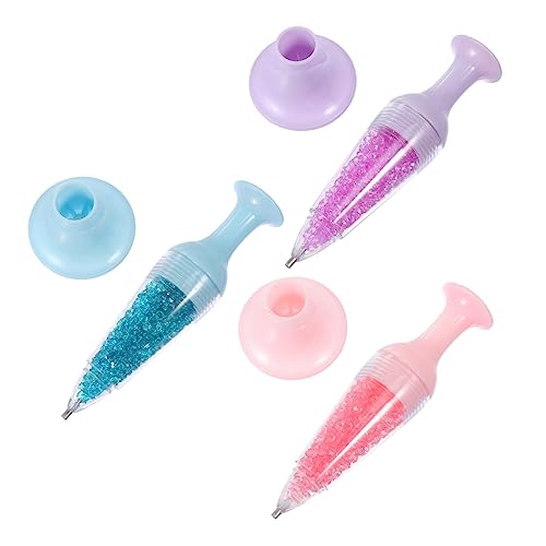 Angoily 3 Stück Teiliges Strass Stiftset DIY Dotting Pen für Diamantmalerei mit Farbigen Rhinestones für Projekte und Vasen Designs von Angoily