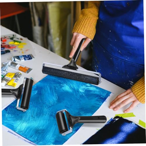 Angoily 3 Stück Teiliges Vielseitige Druckgrafik und Tapezierrolle aus Langlebigem Gummi für Stempeln Tapeten Scrapbooking Malerei und Handwerk Leicht und Einfach zu Reinigen Angoily 3 Stück Teiliges Vielseitige Druckgrafik und Tapezierrolle aus Langlebigem Gummi für Stempeln Tapeten Scrapbooking Malerei und Handwerk Leicht und Einfach zu Reinigen von Angoily