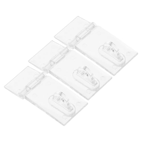Angoily 3 Stück Transparente Eck Riegel Acrylverschluss für Türen und Fenster Robuster Klassischer Schrankriegel Einfache Montage Vielseitiger Kappenschloss Ersatz für Schmuckkästen und Angoily 3 Stück Transparente Eck Riegel Acrylverschluss für Türen und Fenster Robuster Klassischer Schrankriegel Einfache Montage Vielseitiger Kappenschloss Ersatz für Schmuckkästen und von Angoily