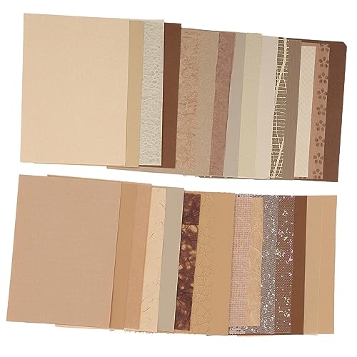 Angoily 30 Blatt Scrapbook Papier Dekorpapier für DIY Projekte Vintage Design Bastelpapier für Notizbücher Journaling Geschenkkarten und Bastelideen von Angoily