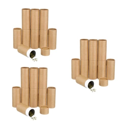 Angoily 30 Stck. Kraftpapier Zylinder Verpackungsboxen mit Dickem Design Wiederverwendbare Papierboxen für Ätherische Ölflaschen Multifunktionale Aufbewahrung für Tee Kosmetik DIY Angoily 30 Stck. Kraftpapier Zylinder Verpackungsboxen mit Dickem Design Wiederverwendbare Papierboxen für Ätherische Ölflaschen Multifunktionale Aufbewahrung für Tee Kosmetik DIY von Angoily